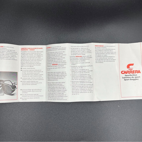 1990 Carerra 5544 glacier sunglasses - Picture 7 of 8